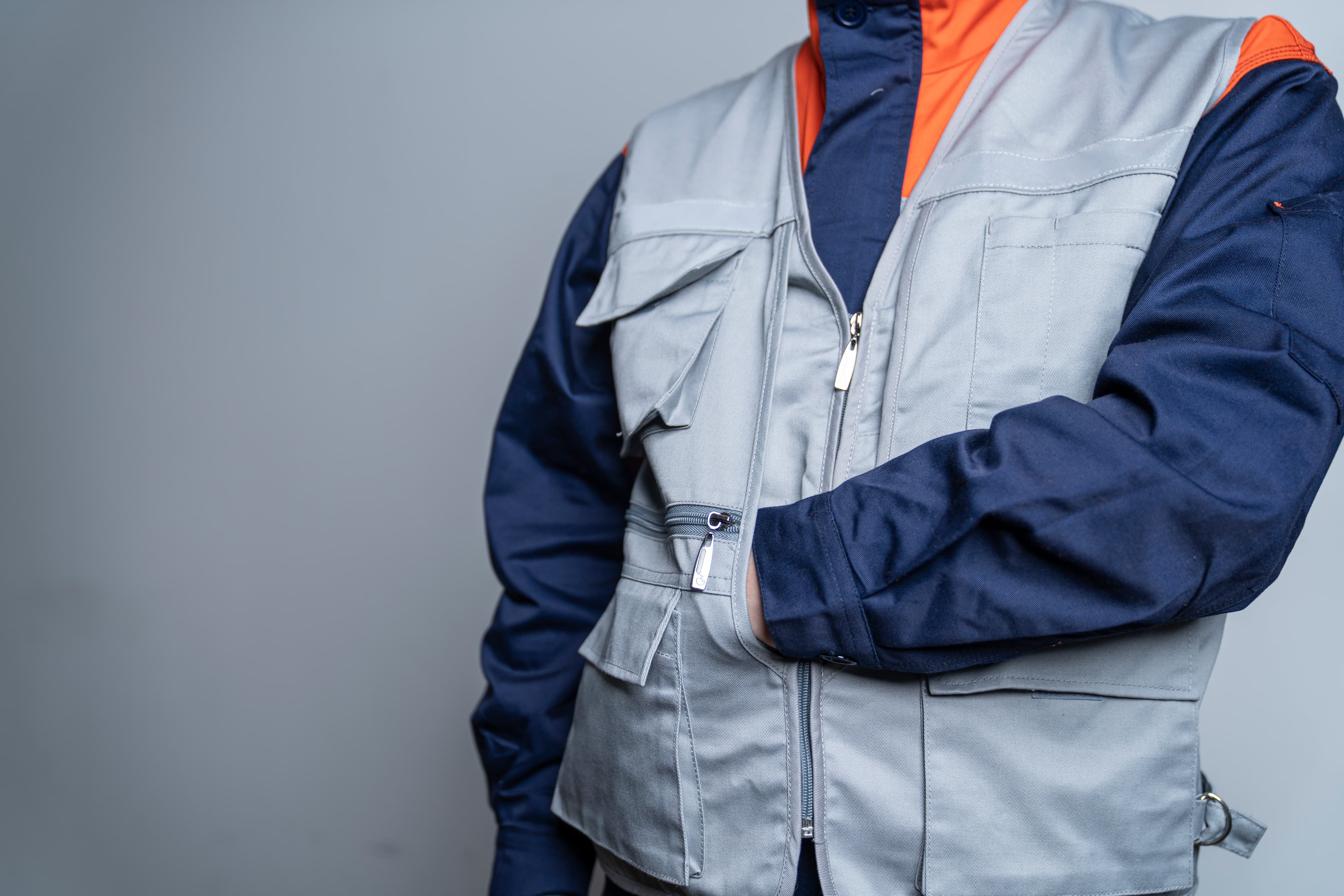 Summer vest chest pocket