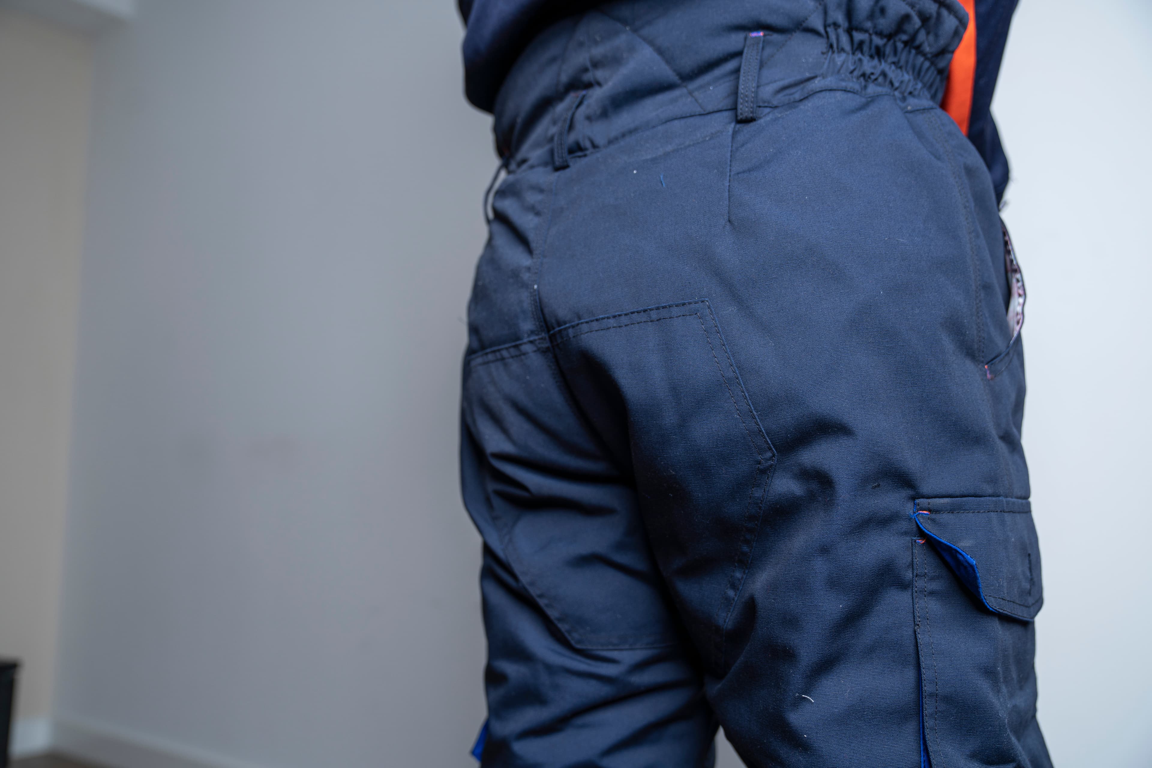 Winter trousers detail